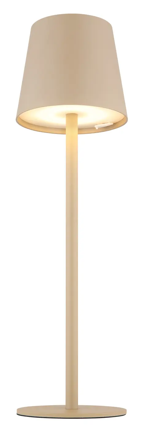 Globo Tischleuchte Outdoor Vannie Sand