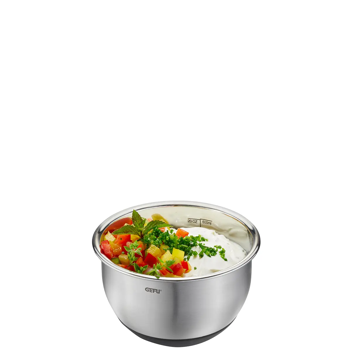 GEFU Edelstahlschüssel MUOVO, Ø 12 cm
