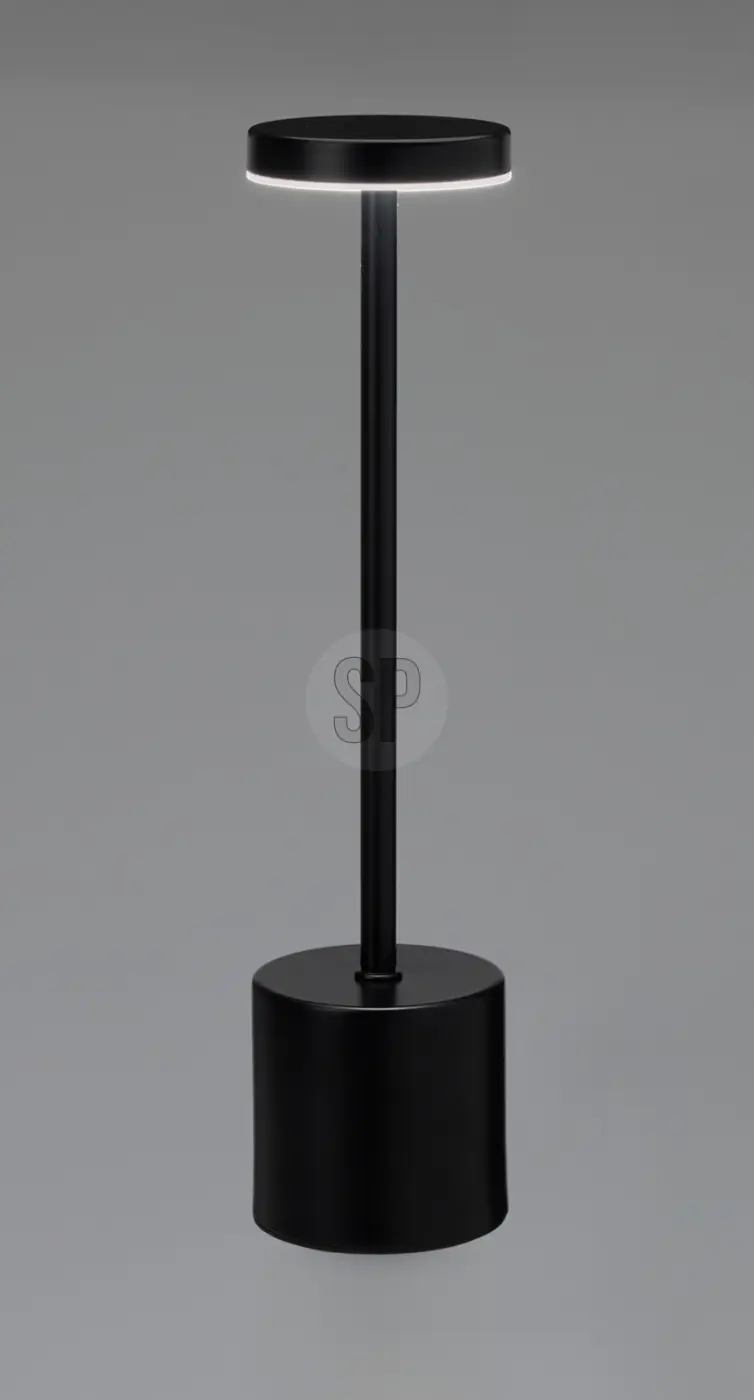 Koopman I. Tischlampe 8x34 cm schwarz