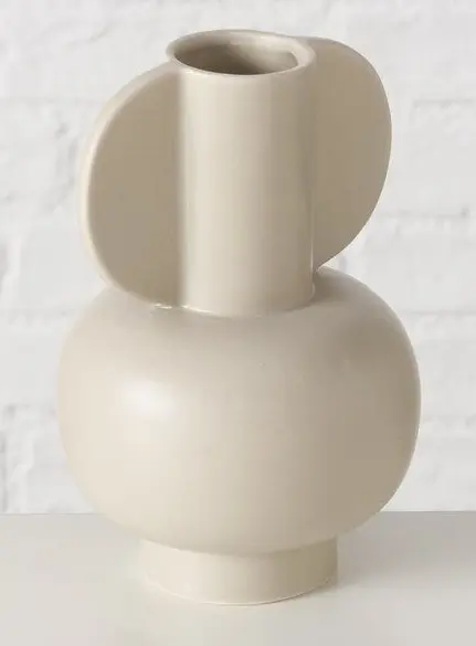 Boltze Vase Marika Beige 18 cm