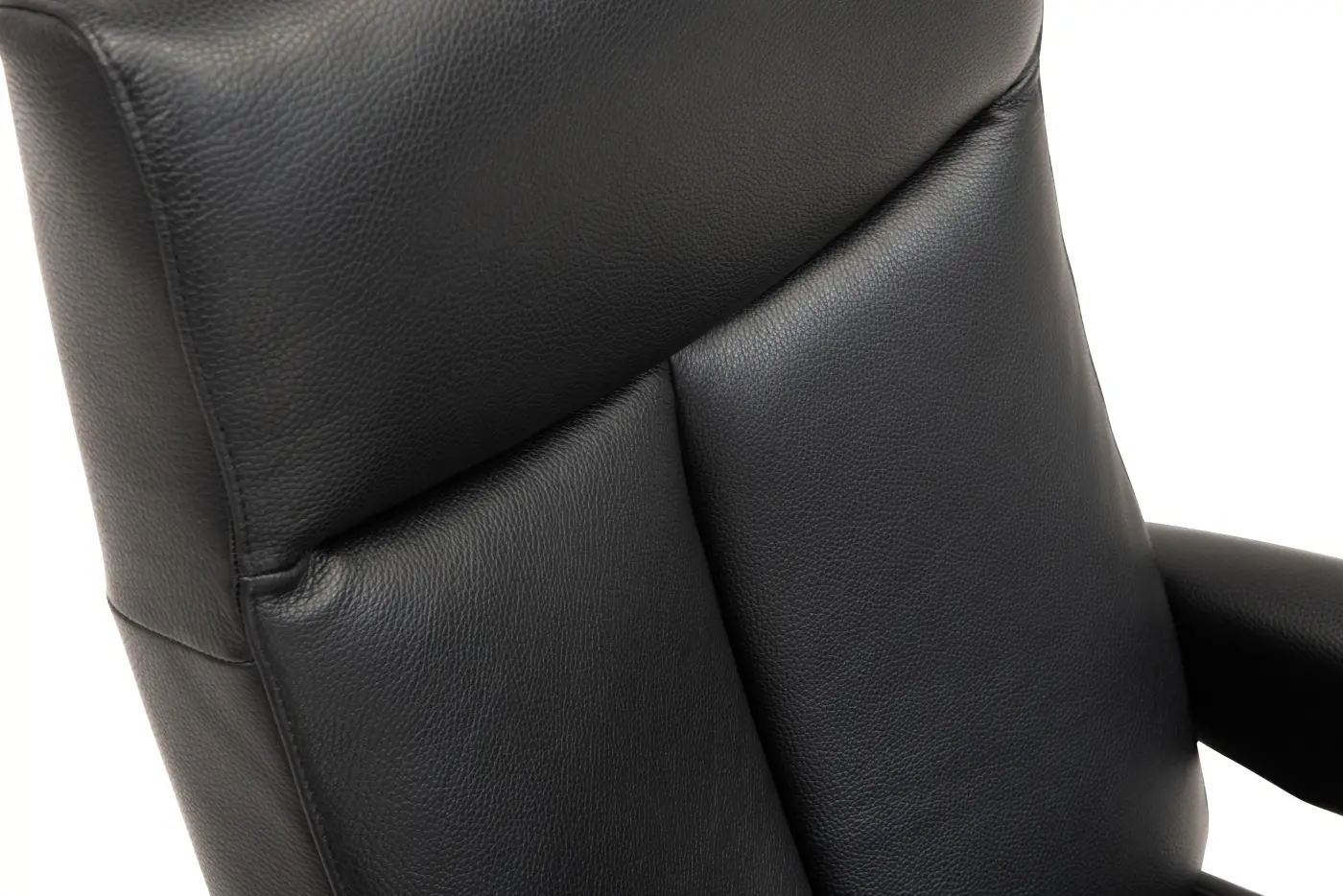 Hjort Knudsen Relaxsessel 8001 F3EL2 Superior, Leder schwarz, mit motorischer Verstellung