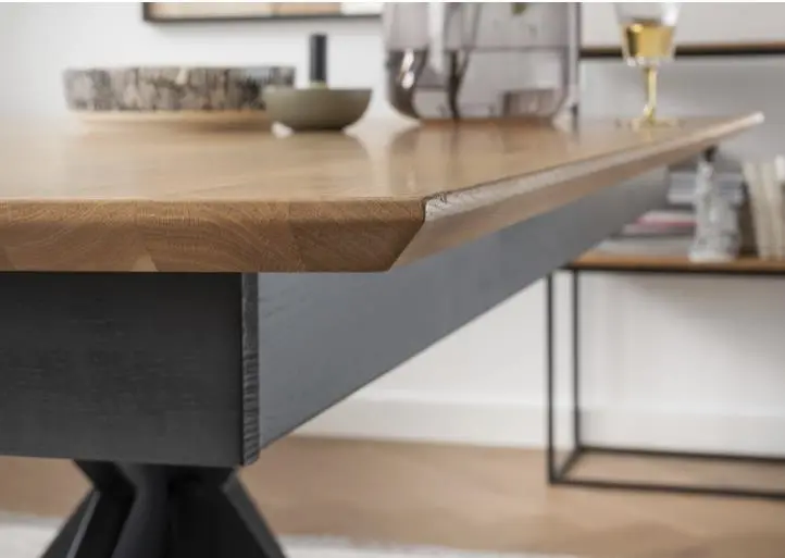 3S Frankenmöbel Tisch TI-0595 Wildeiche massiv