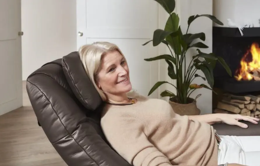 Steinpol Polsteria Carlos S-Basic 1230, Leder mocca, 1-motorisch mit Aufstehhilfe, inkl. Fußteilverlängerung