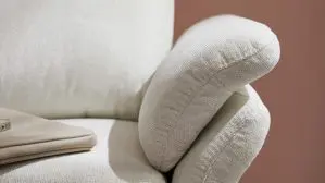 Hukla Comfortbetten Interliving 4700 Type 120LÄ, Bezug Cyber natur, Metallfuß schwarz, Liegefläche 120x200 cm