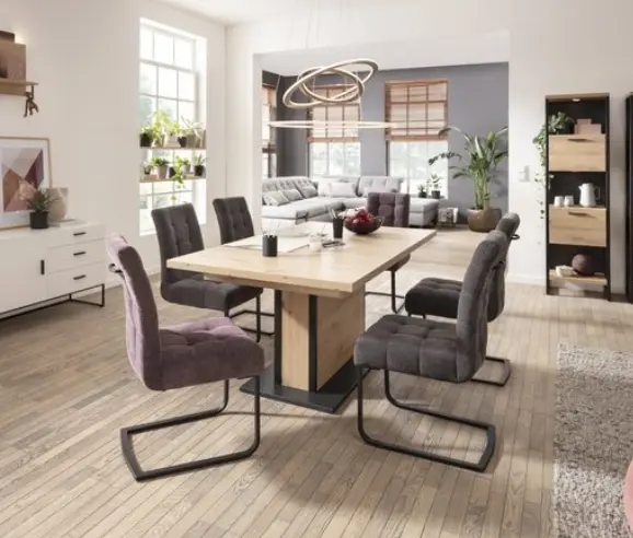 Easy Schwingstuhl Salta Dunkelgrau ca. 48x96x64 cm