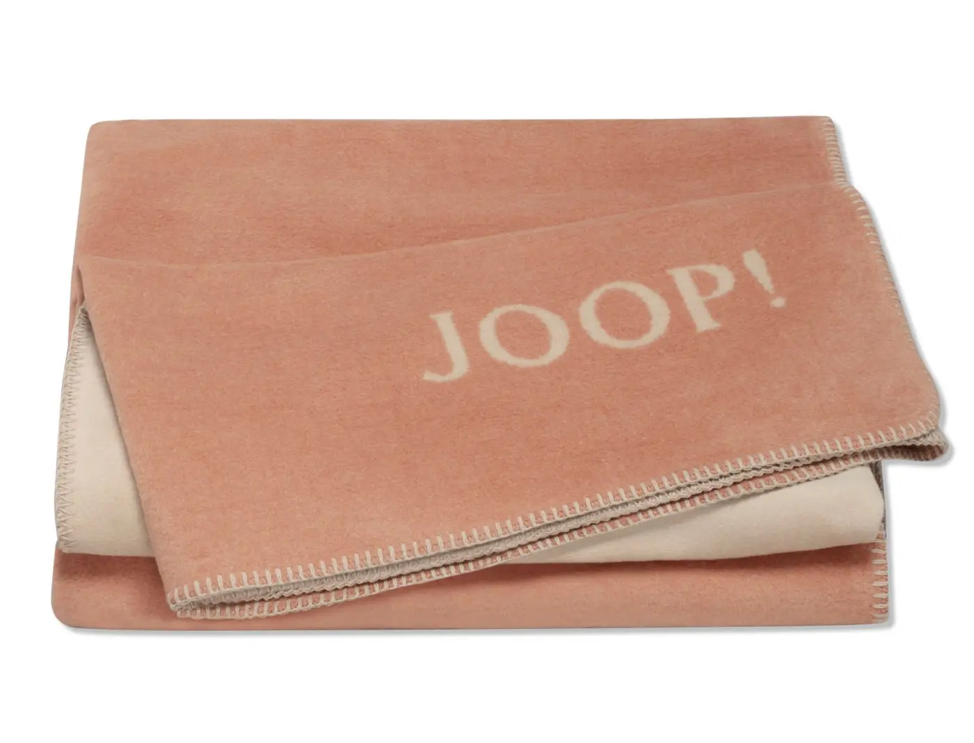 JOOP! Plaid / Decke 150 x 200 cm kupfer/sand