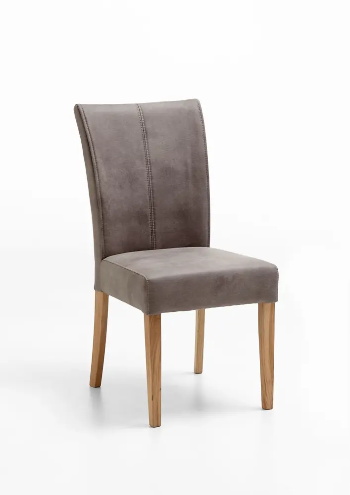 Niehoff Stuhl Alexa Aberdeen Stone 4-Fuß Massivholz