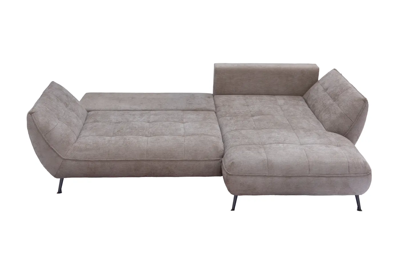 Exxpo Polstergarnitur Samoa Beige mit Bettfunktion ca. 282x187 cm