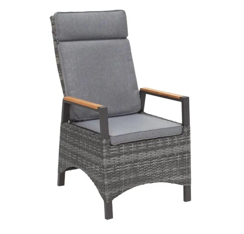 LC Garden Positionsstuhl Keramo ca. 57x68x110 cm Natur-Grau