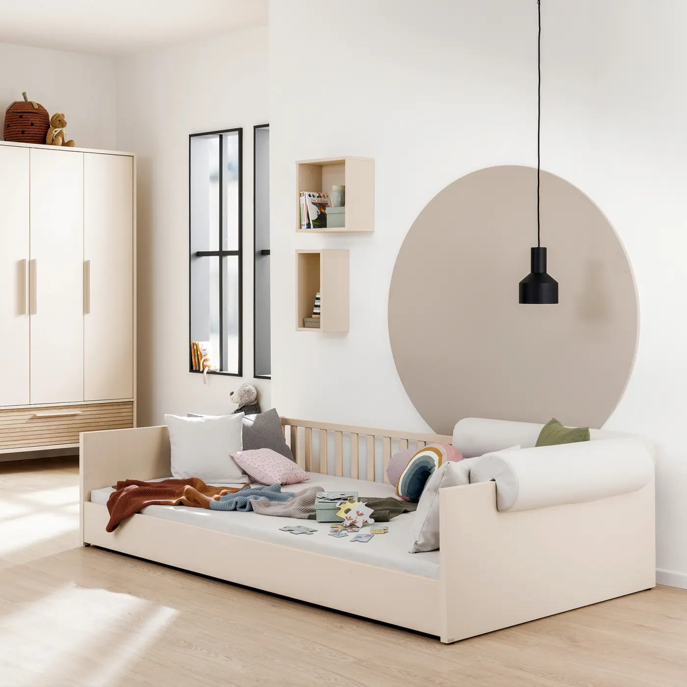Paidi Bodenbett LITTLE FLO cashmere beige 90x200 cm Paidi Bodenbett LITTLE FLO cashmere beige 90x200 cm