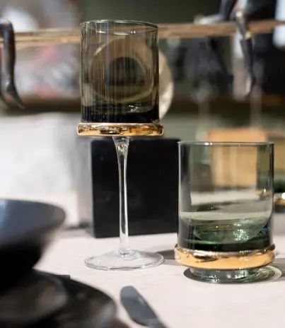 Kare Design Wasserglas Innocent Smoke  0.38 L