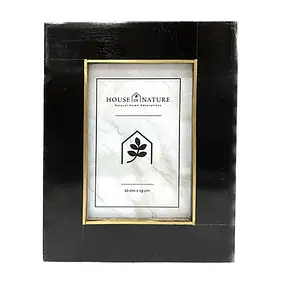 Hogewoning Photo Frame Merritt 24cm Inlay 13x18cm Black/Gold