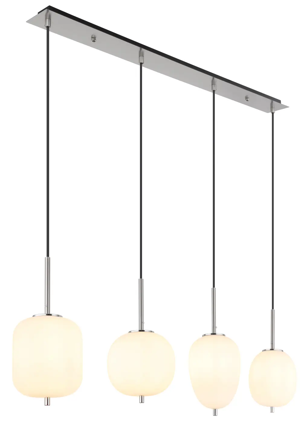 Globo Hängeleuchte 4-flg., 18,5 x 120 x 110 cm