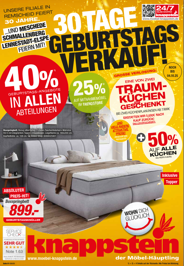 Geburtstags Verkauf - Sauerland
