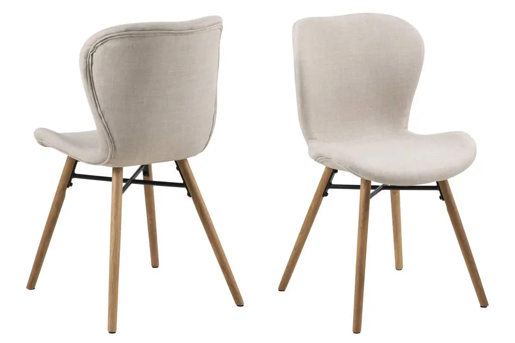 Actona Vierfußstuhl Batilda Beige