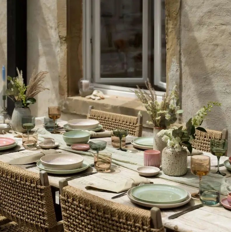 Villeroy & Boch Speiseteller Alga Perlemor Grün 27 cm