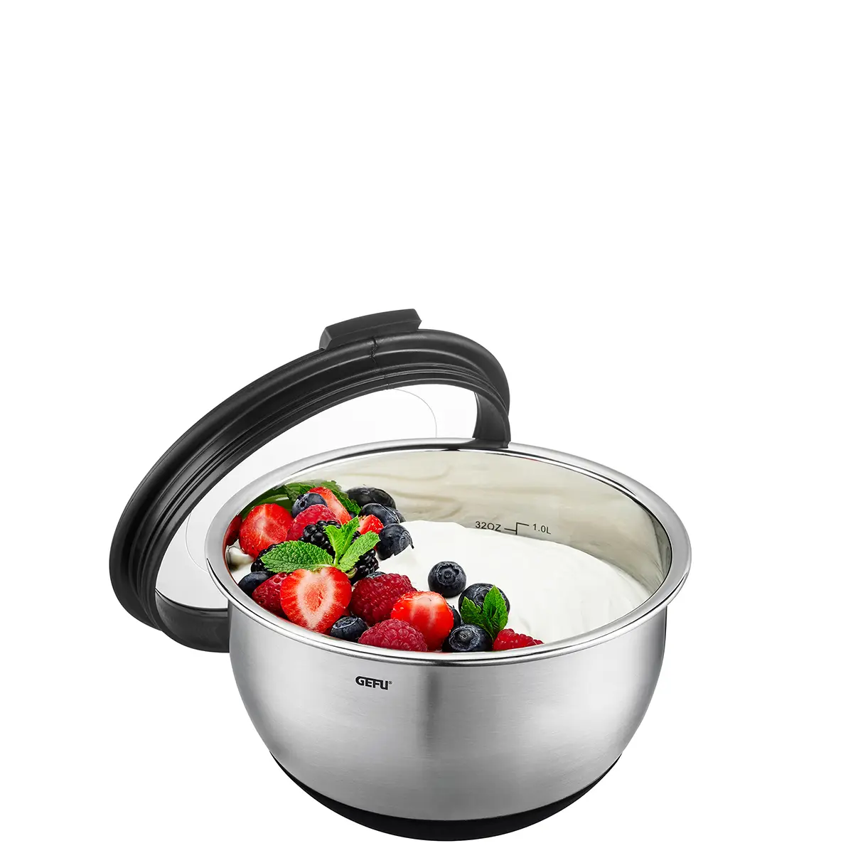 GEFU Edelstahlschüssel MUOVO, Ø 16 cm GEFU Edelstahlschüssel MUOVO, Ø 16 cm