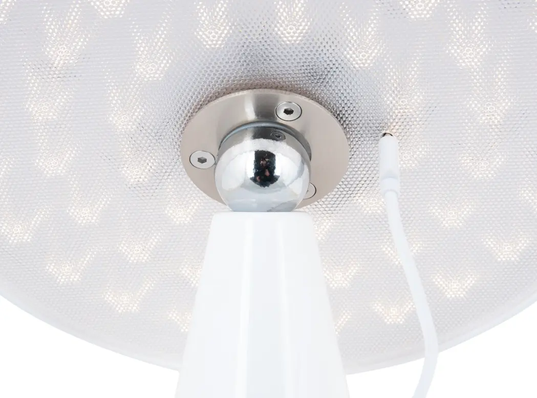 Present Time Tischleuchte Phonebe LED weiß ca. 23x26 cm