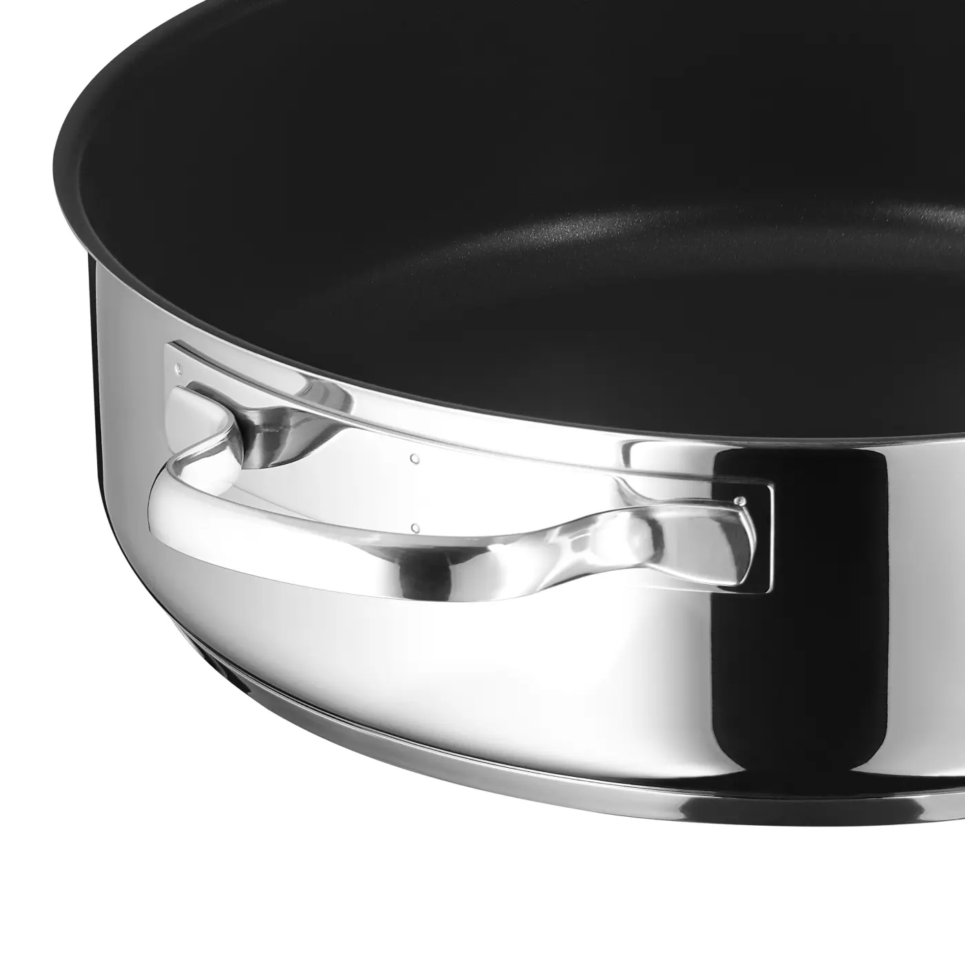 WMF Devil Servier-Schmorpfanne mit WMF Devil Servier-Schmorpfanne mit