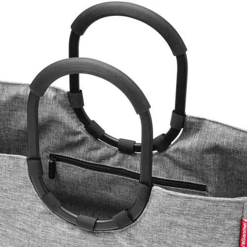 Reisenthel loopshopper L frame twist silver