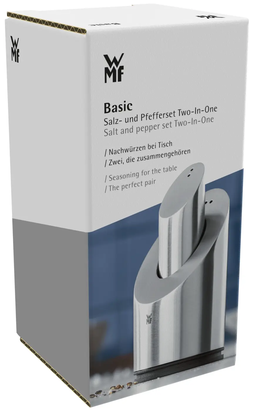 WMF Basic Salz- und Pfefferstreuer-Set, WMF Basic Salz- und Pfefferstreuer-Set,