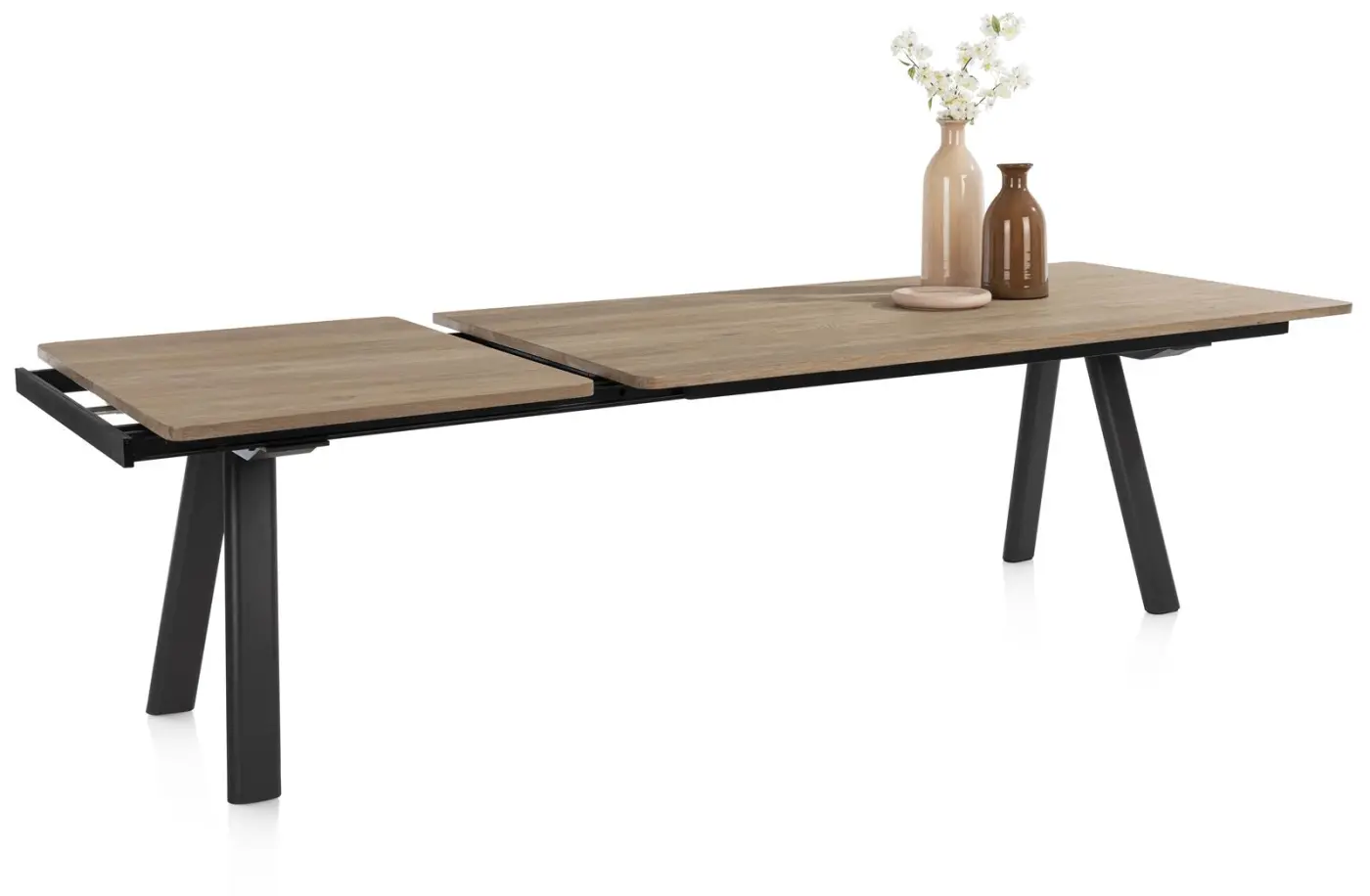 Habufa Ausziehtisch Zade Dune Color lackiert ca. 200-280x77x100 cm