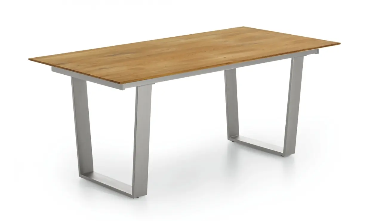 Niehoff Hochwert Tafel Marina Eiche massiv geölt ca. 180-280x95 cm