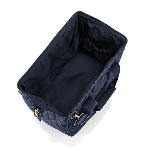 Reisenthel allrounder M rhombus midnight gold