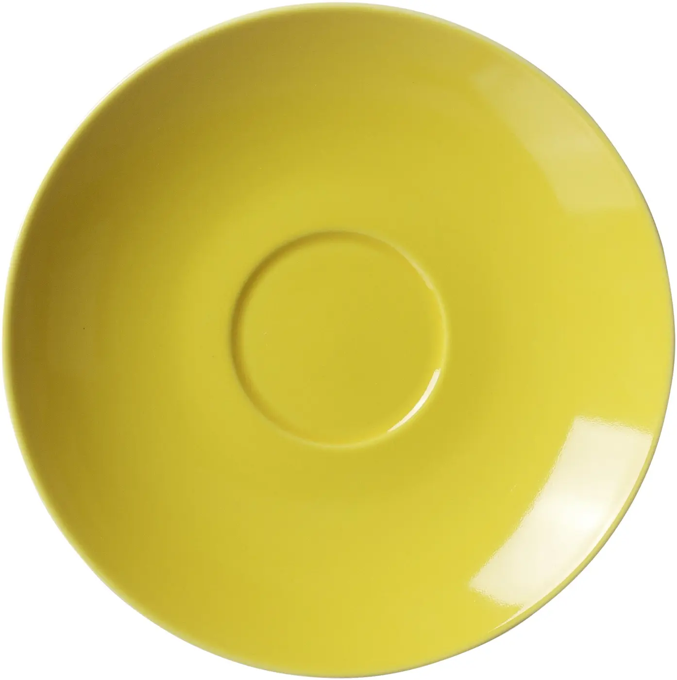 Ritzenhoff Untertasse Doppio 16 cm Gelb