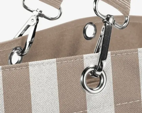 Reisenthel Shopper XL Summerstripes Coffee ca.  68x45.5x20 cm