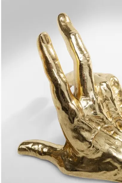 Kare Design Buchstütze 2er Set Holding Fingers 