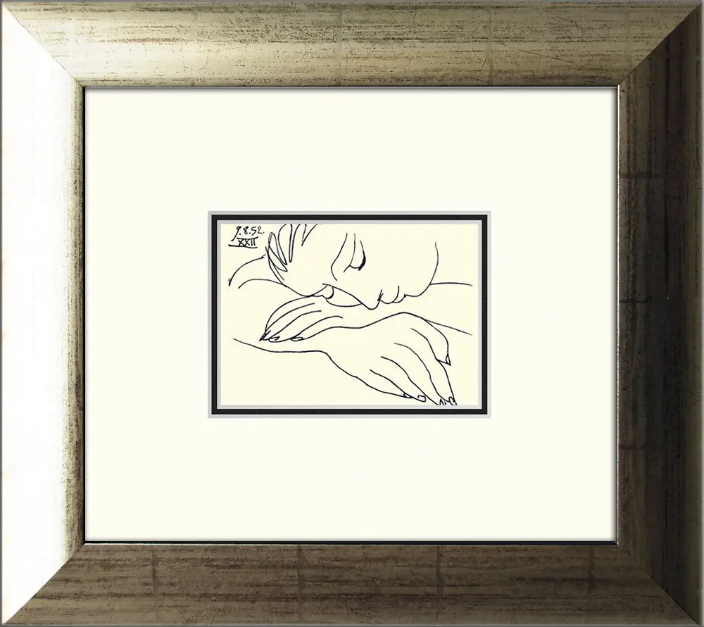 ars graphica Individual Art - Picasso: Sleeping woman