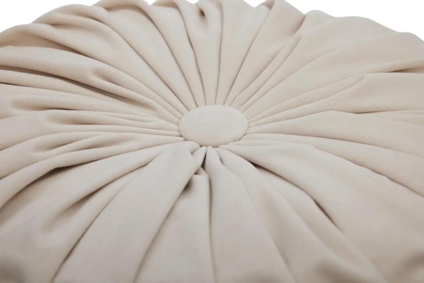 Roomio Kissen rund Beige D. 42 cm 