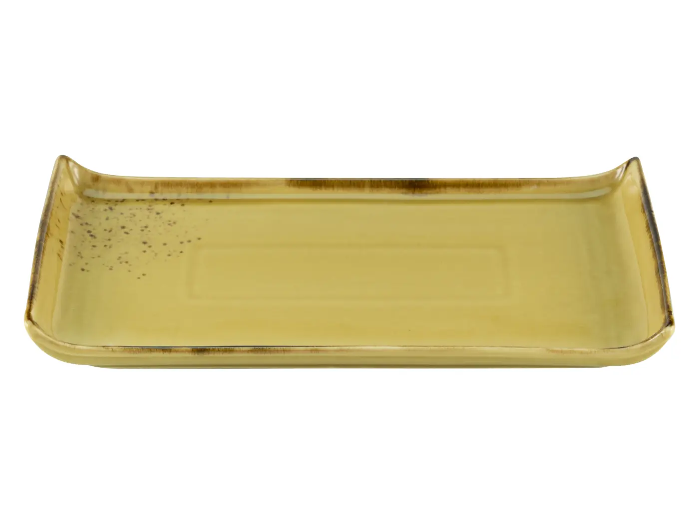 Creatable BBQ Platte, 16,5 x 33 cm Gelb