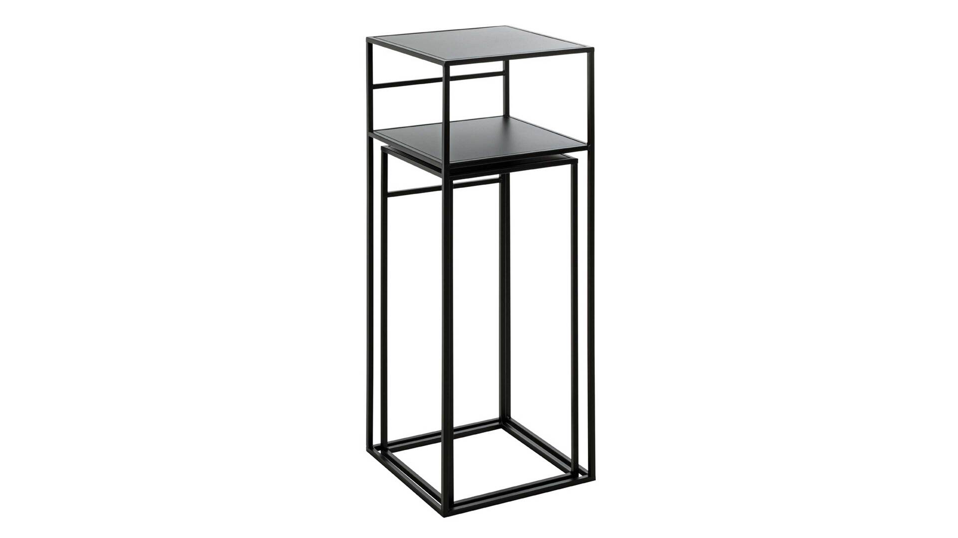 HAKU Beistelltisch 2er Set Brisbane 2 schwarz HAKU Beistelltisch 2er Set Brisbane 2 schwarz