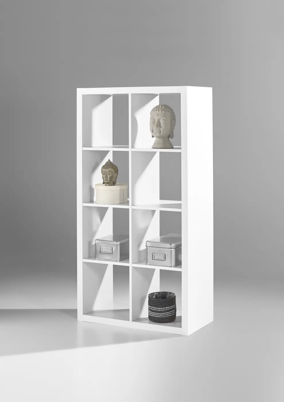 Bega Consult STYLE Raumteiler 5 Weiß / Weiß BHT ca.  77x147x38 cm
