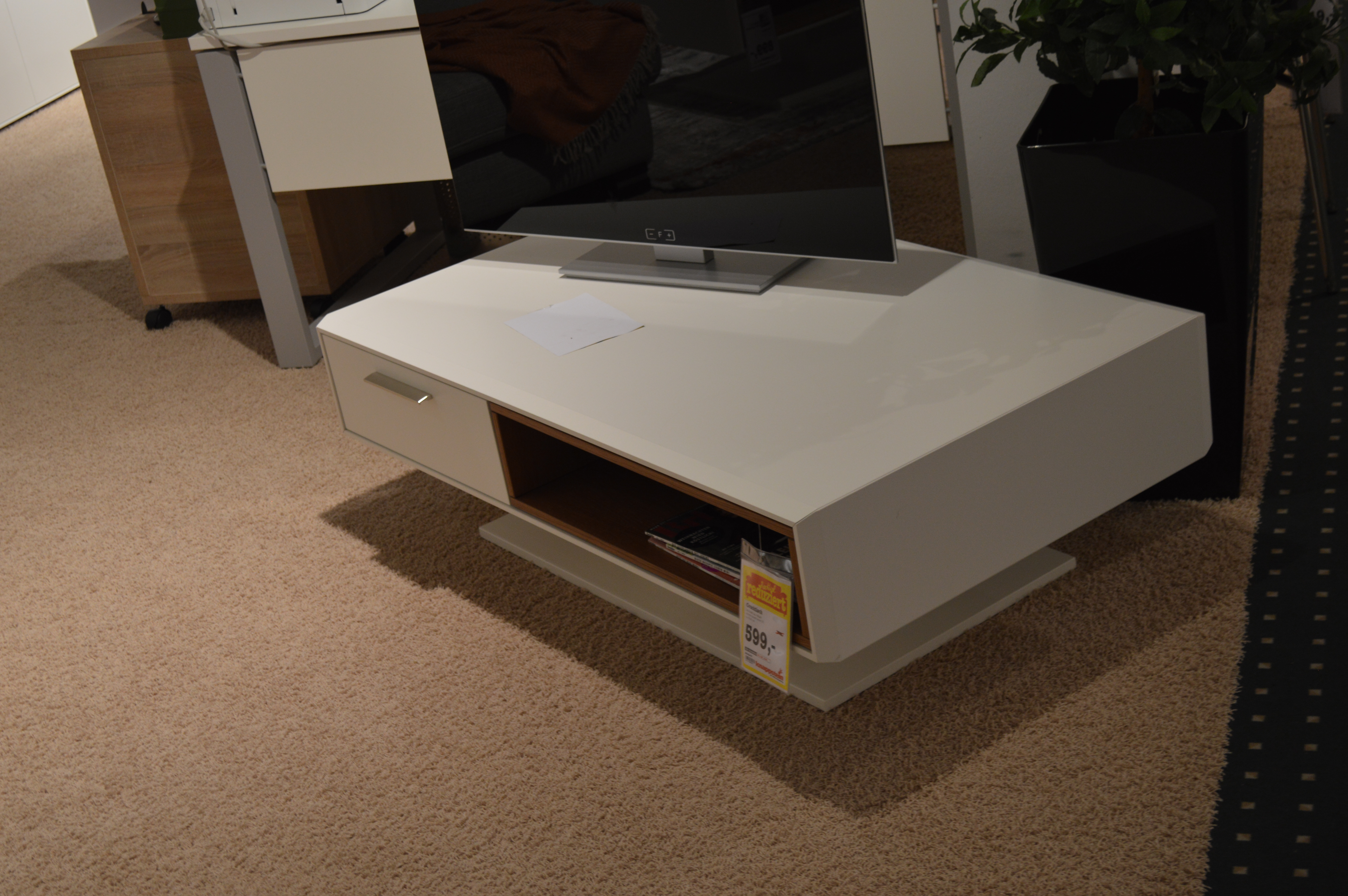 Couchtisch Interliving Weiß Matt Lack