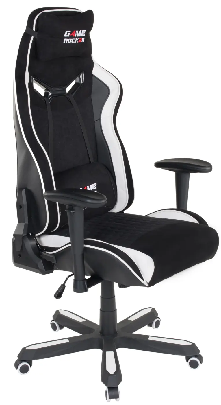 Duo Collection Chefsessel Game-Rocker G-30 Schwarz, belastbar bis 110 kg
