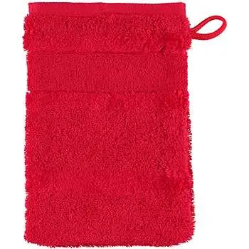 Cawö Waschhandschuh, 1002, 16 x 22 cm rot