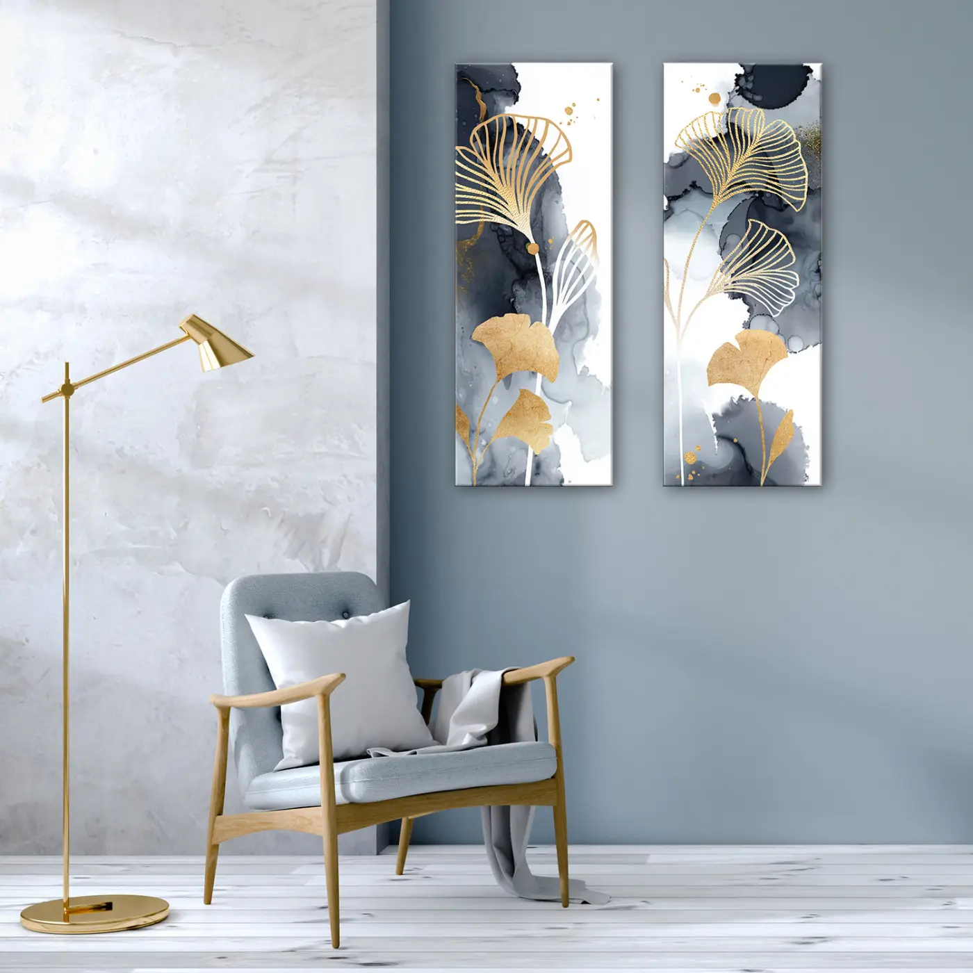 ars graphica Canvas-Slim - Canvas-Slim: Ginkgo II