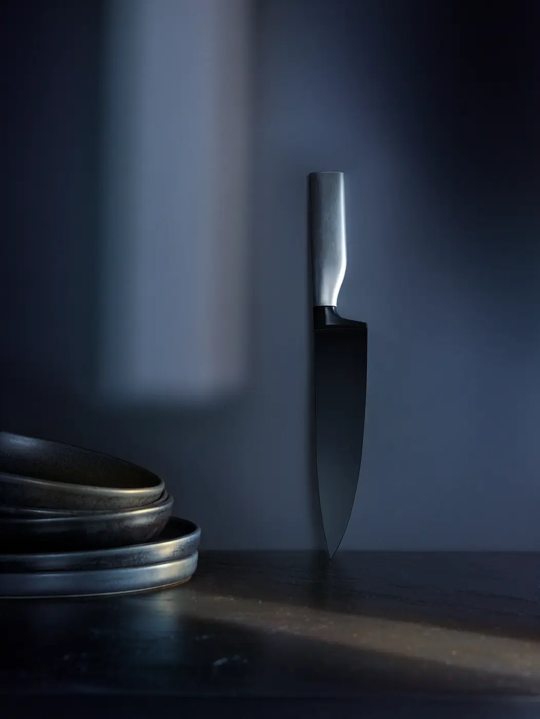 WMF Ultimate Black Kochmesser, 20 cm