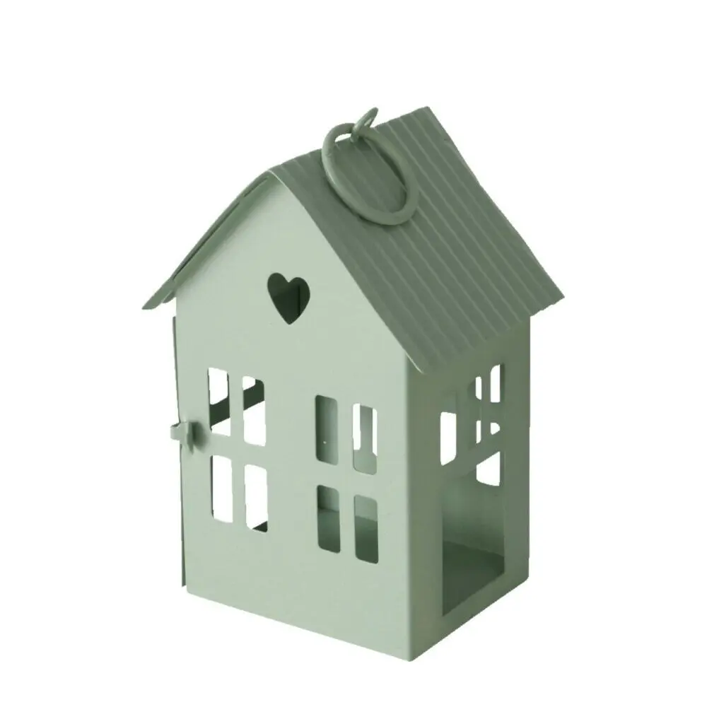 Boltze Laternenhaus Alamo grün 13 cm hoch