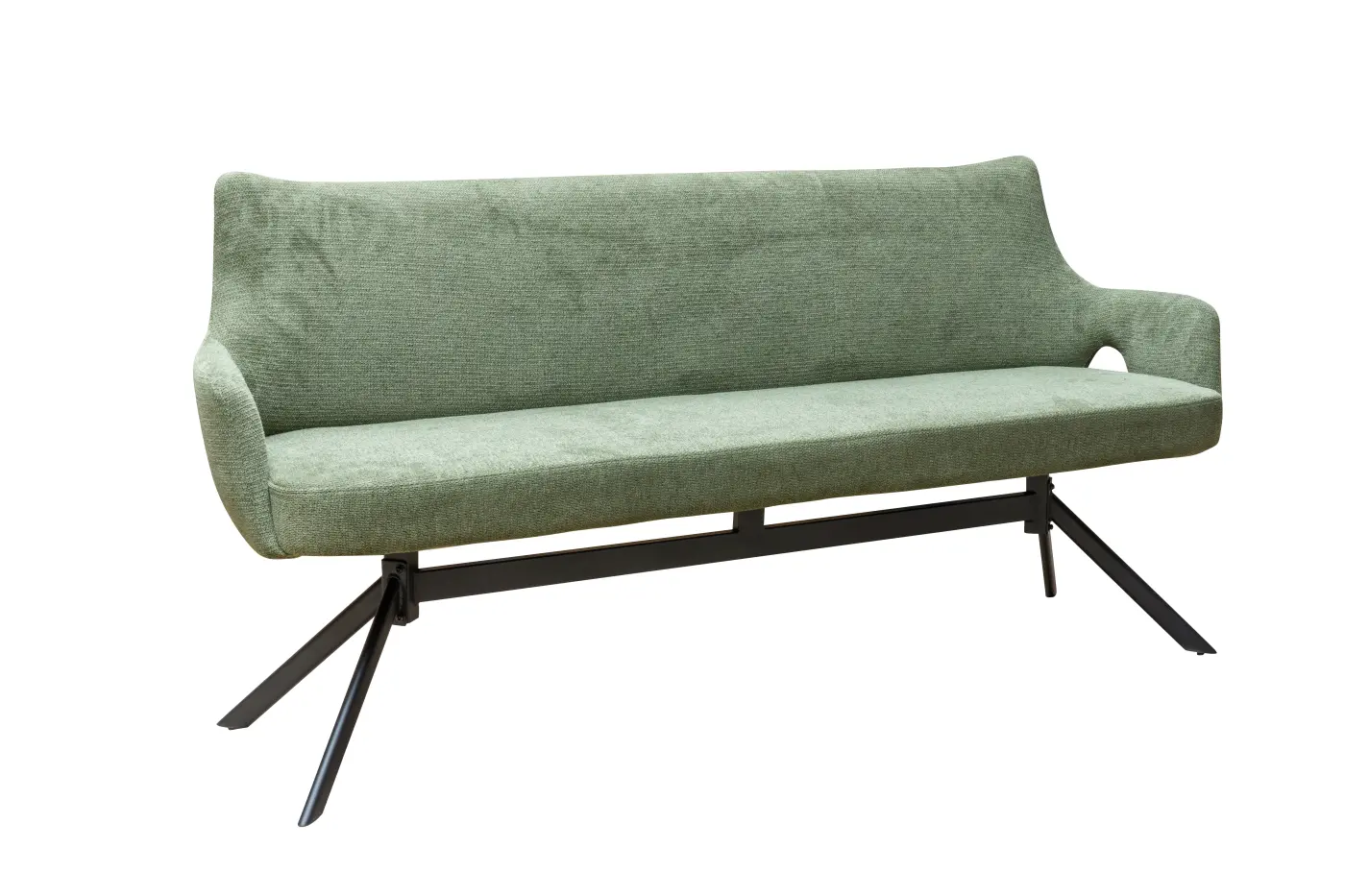 LC Wholesaler Sitzbank Livrono Grün ca. 180x88x62 cm