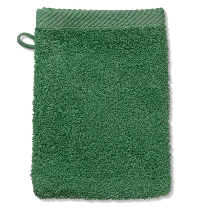 Kela Waschhandschuh Ladessa 15x21 cm Blattgrün
