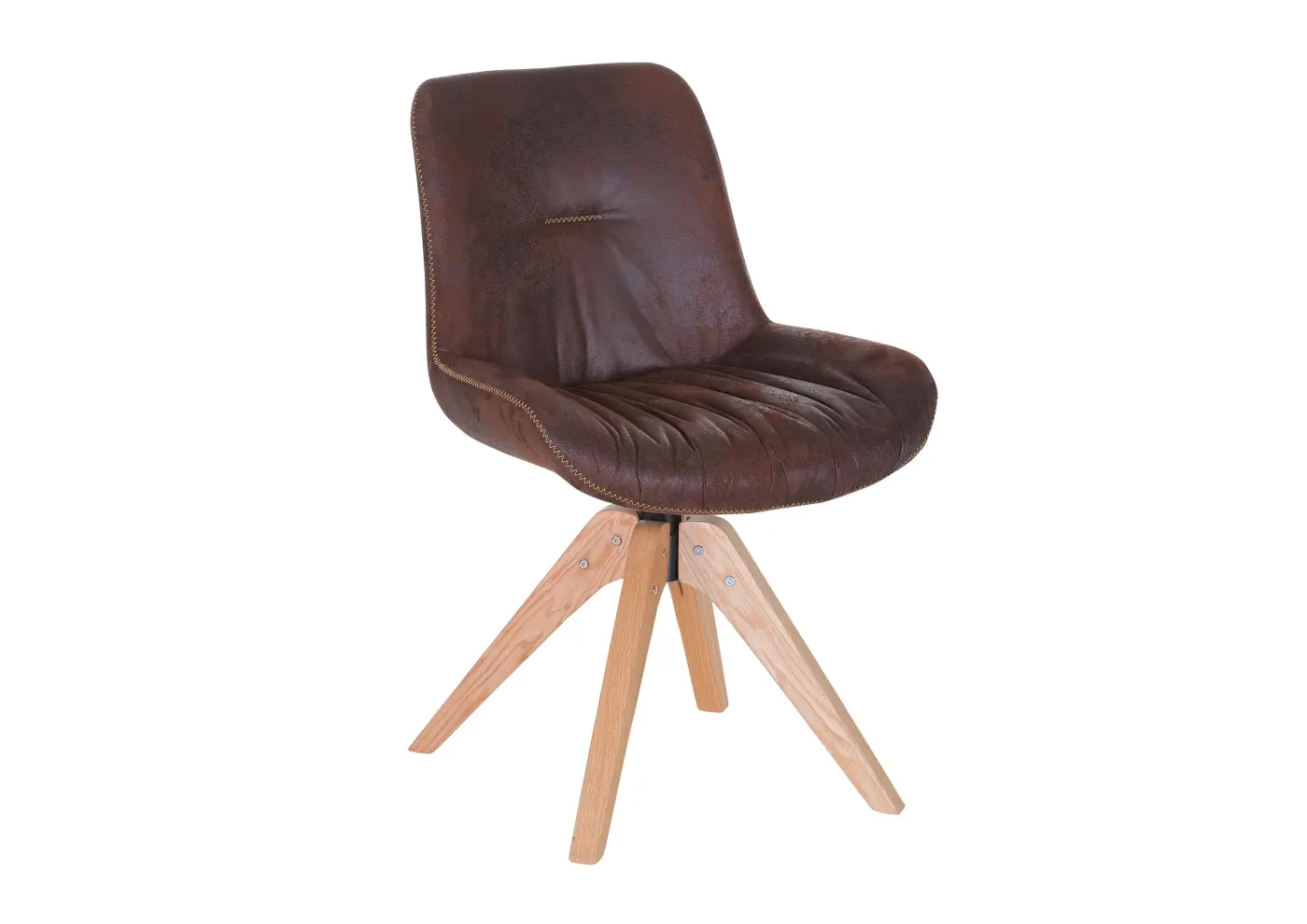 Gutmann Sessel Iggy braun antik lederlook