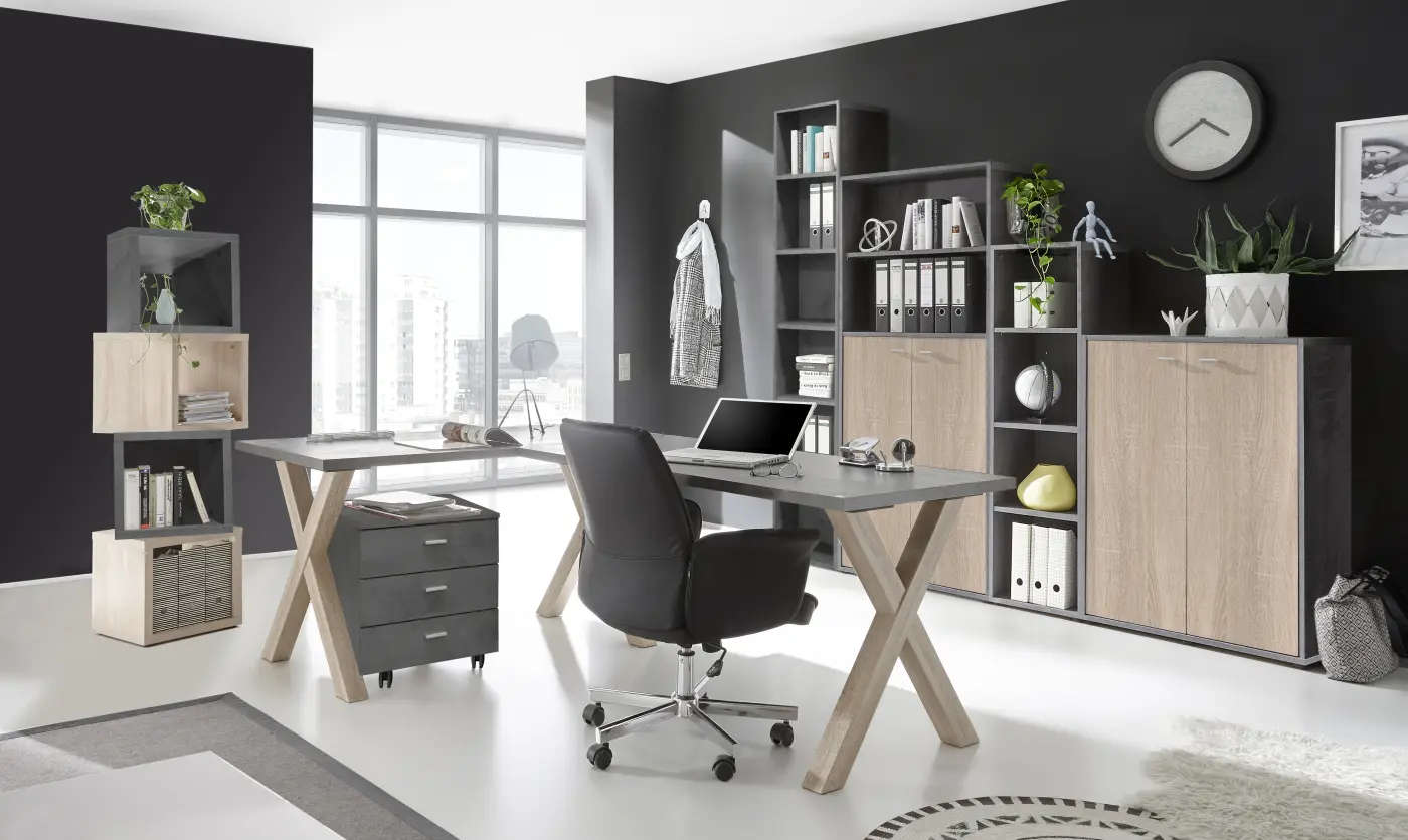 Mäusbacher Aktenregal Office graphit