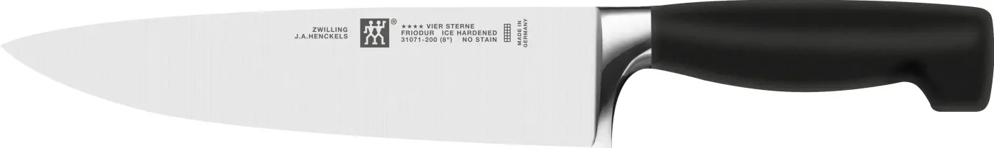 Zwilling Kochmesser 20 cm Metallfarben/Schwarz