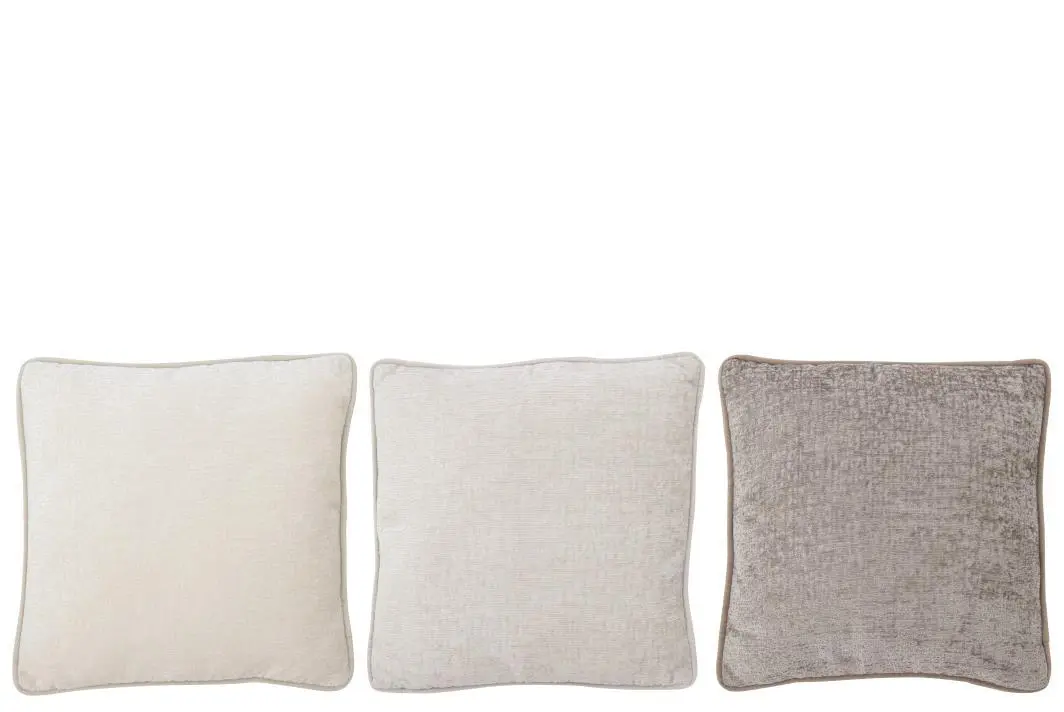 Gasper Kissne 45x45 cm ecru/greige