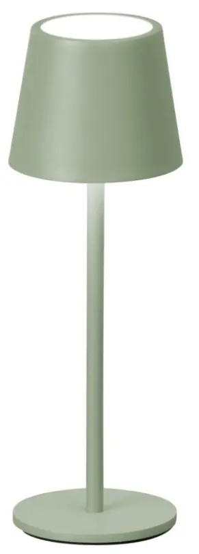 FH Lightning Tischleuchte Salbeigrün 27,5 cm