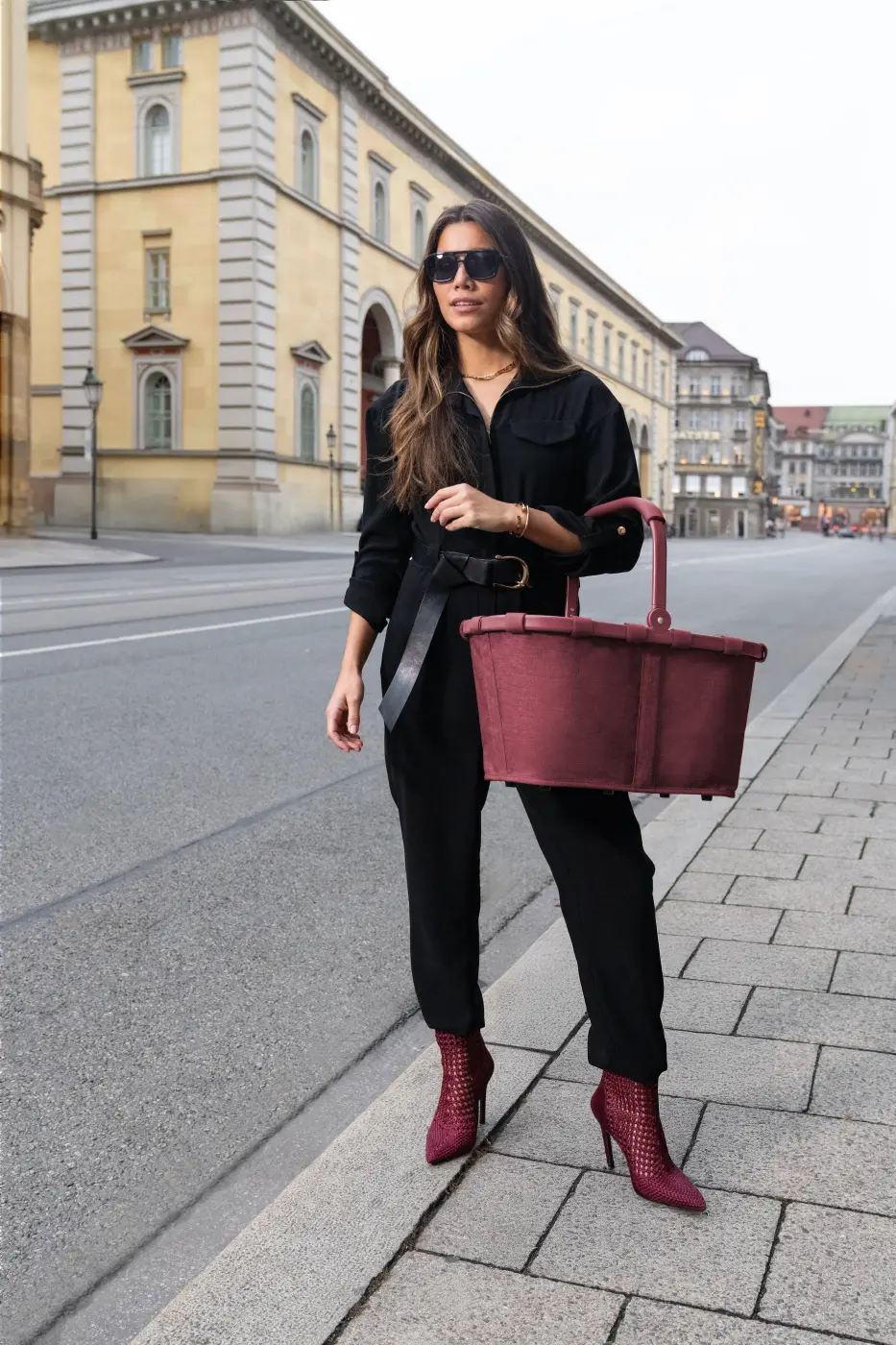 Reisenthel Carrybag Twist Maroon ca. 48x29x28 cm